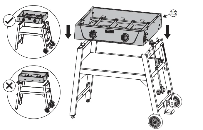 Cuisinart CGG-9748 28" Outdoor Griddle User Manual Cuisinart CGG-9748 28″ Outdoor Griddle 14