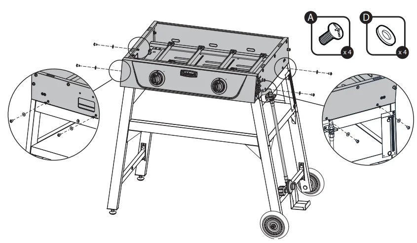 Cuisinart CGG-9748 28" Outdoor Griddle User Manual Cuisinart CGG-9748 28″ Outdoor Griddle 15