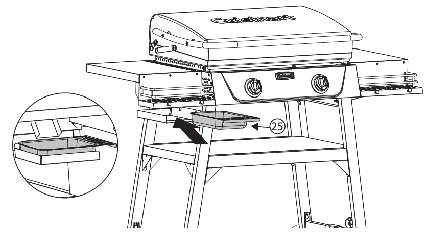 Cuisinart CGG-9748 28" Outdoor Griddle User Manual Cuisinart CGG-9748 28″ Outdoor Griddle 31