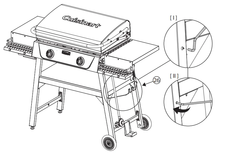 Cuisinart CGG-9748 28" Outdoor Griddle User Manual Cuisinart CGG-9748 28″ Outdoor Griddle 32