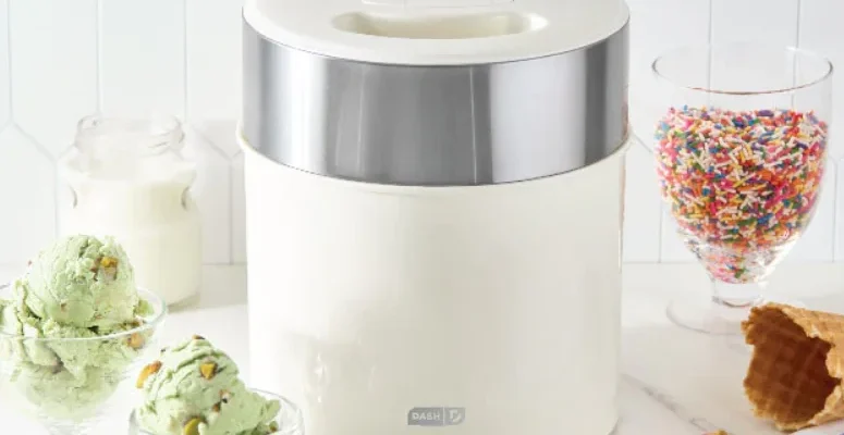 Dash DIC200GBAQ04 Deluxe Gelato & Ice Cream Maker Manual Dash DIC200GBAQ04 Deluxe Gelato & Ice Cream Maker feat