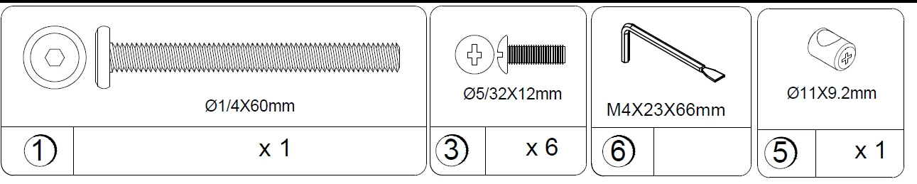 Dorel Home 8104885WC Side Storage Desk Assembly 20
