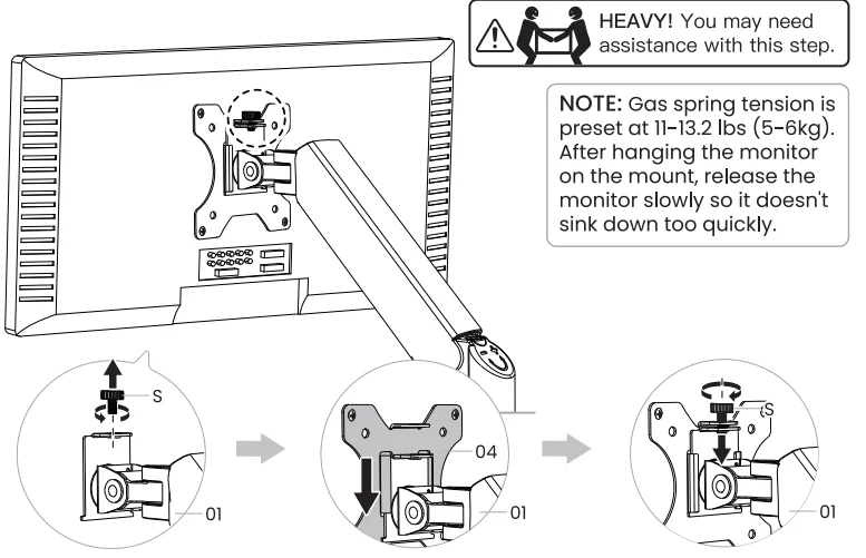 ErGear EGDS15B-US Dual Monitor Stand User Manual ErGear EGDS15B-US Dual Monitor Stand 24