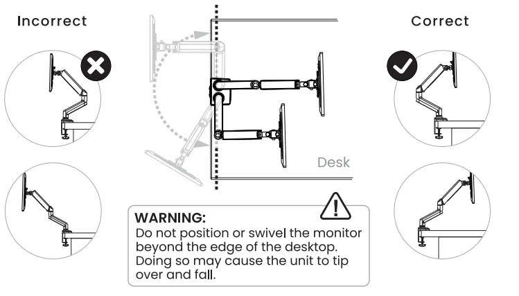 ErGear EGDS15B-US Dual Monitor Stand User Manual ErGear EGDS15B-US Dual Monitor Stand 27