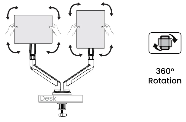 ErGear EGDS15B-US Dual Monitor Stand User Manual ErGear EGDS15B-US Dual Monitor Stand 29