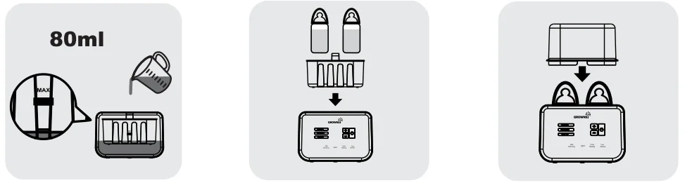 GROWNSY W3 Bottle Warmer And Sterilizer 11