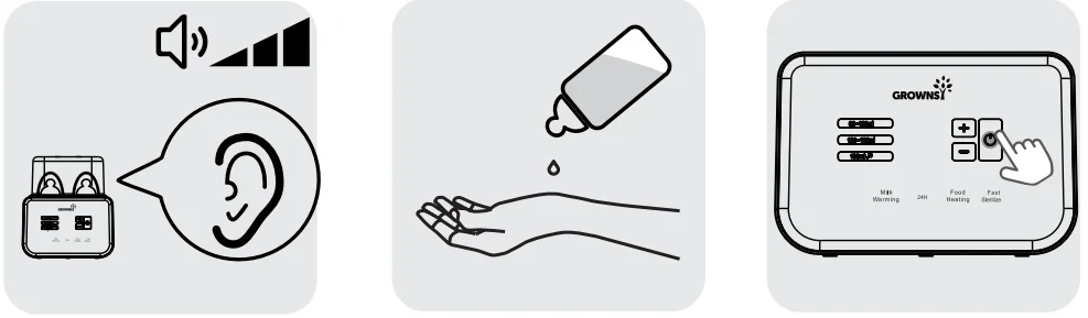 GROWNSY W3 Bottle Warmer And Sterilizer 13