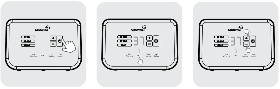 GROWNSY W3 Bottle Warmer And Sterilizer 23
