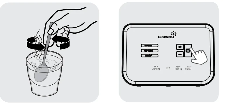 GROWNSY W3 Bottle Warmer And Sterilizer 27