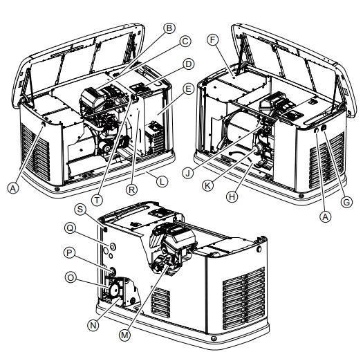 Generac 10 kW G0071720 Standby Home Generator 3