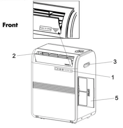 Haier HPRB08XCM Portable AC Unit 1