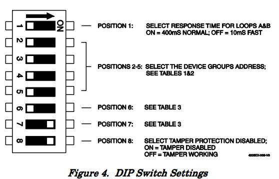 Honeywell 4208EX 8 Zone Remote Point Module 4