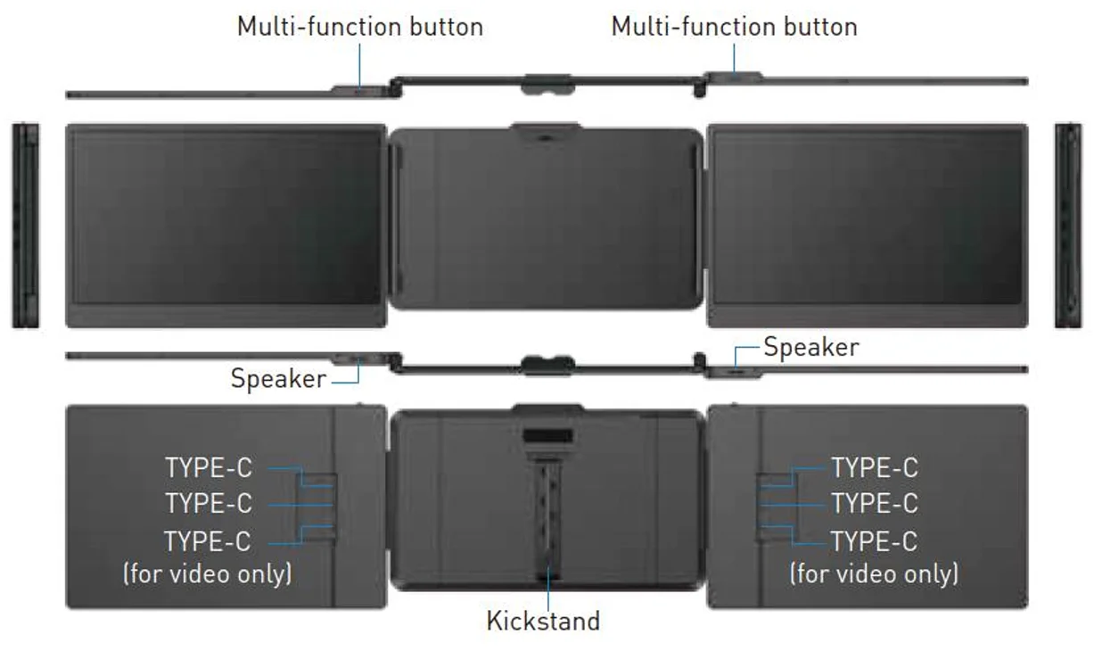 KWUMSY Laptop Screen Extender S2 User Manual KWUMSY Laptop Screen Extender S2 1