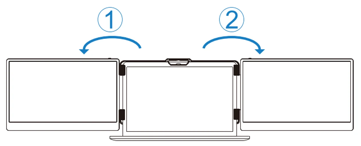 KWUMSY Laptop Screen Extender S2 User Manual KWUMSY Laptop Screen Extender S2 7