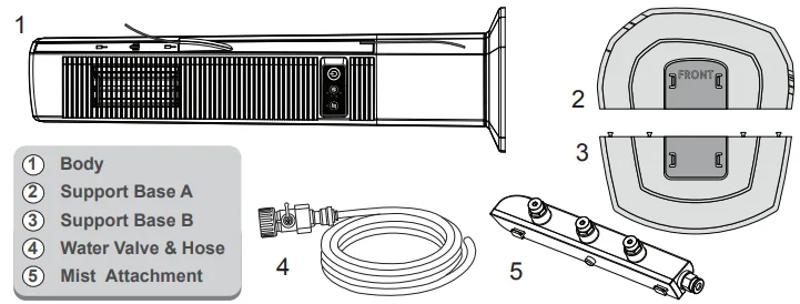 Lasko YF321 Misting Tower Fan 1