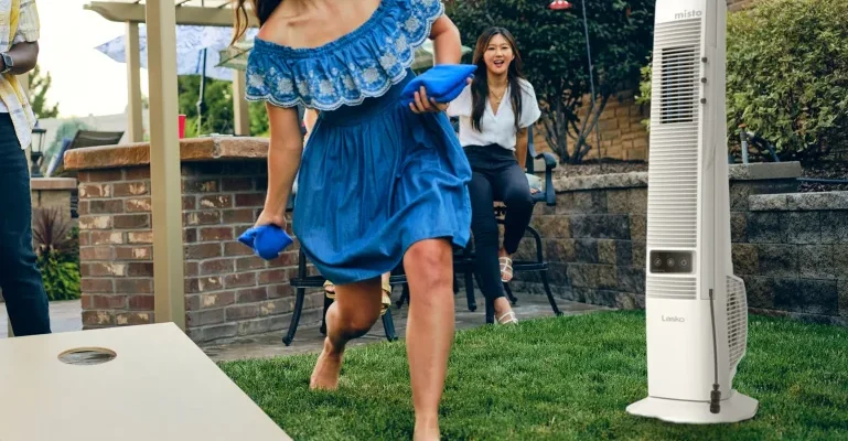 Lasko YF321 Misting Tower Fan feat