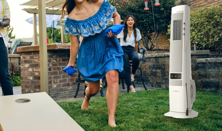 Lasko YF321 Misting Tower Fan feat