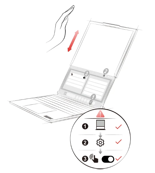 Lenovo Thinkbook plus Gen 6 Rollable Ai Laptop 19