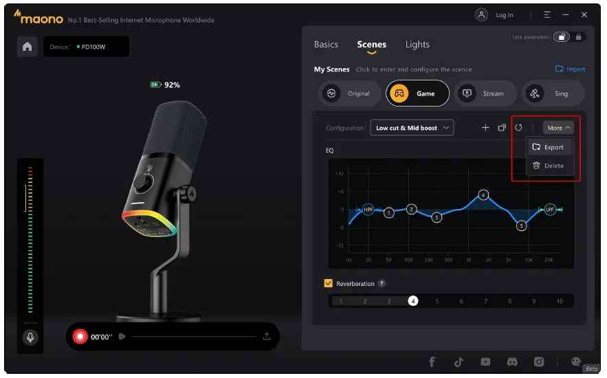 Maono PD100W Microphone 11