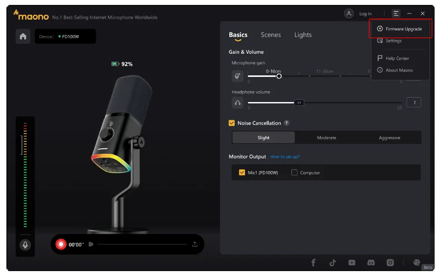 Maono PD100W Microphone 21