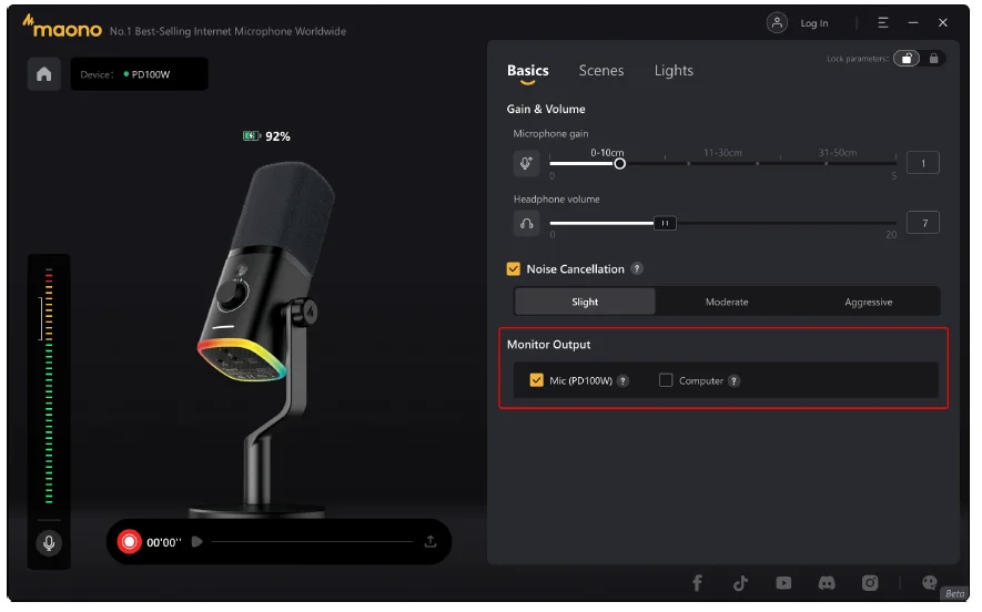 Maono PD100W Microphone 5