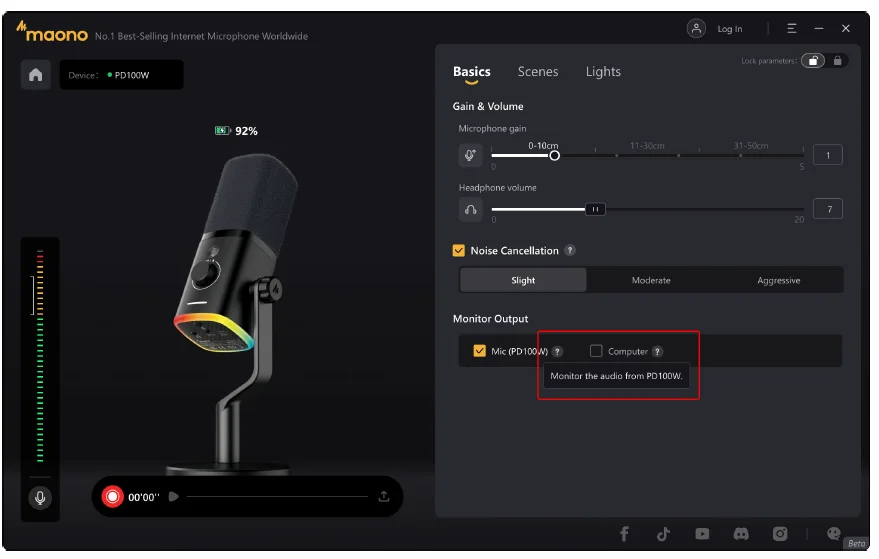 Maono PD100W Microphone 6