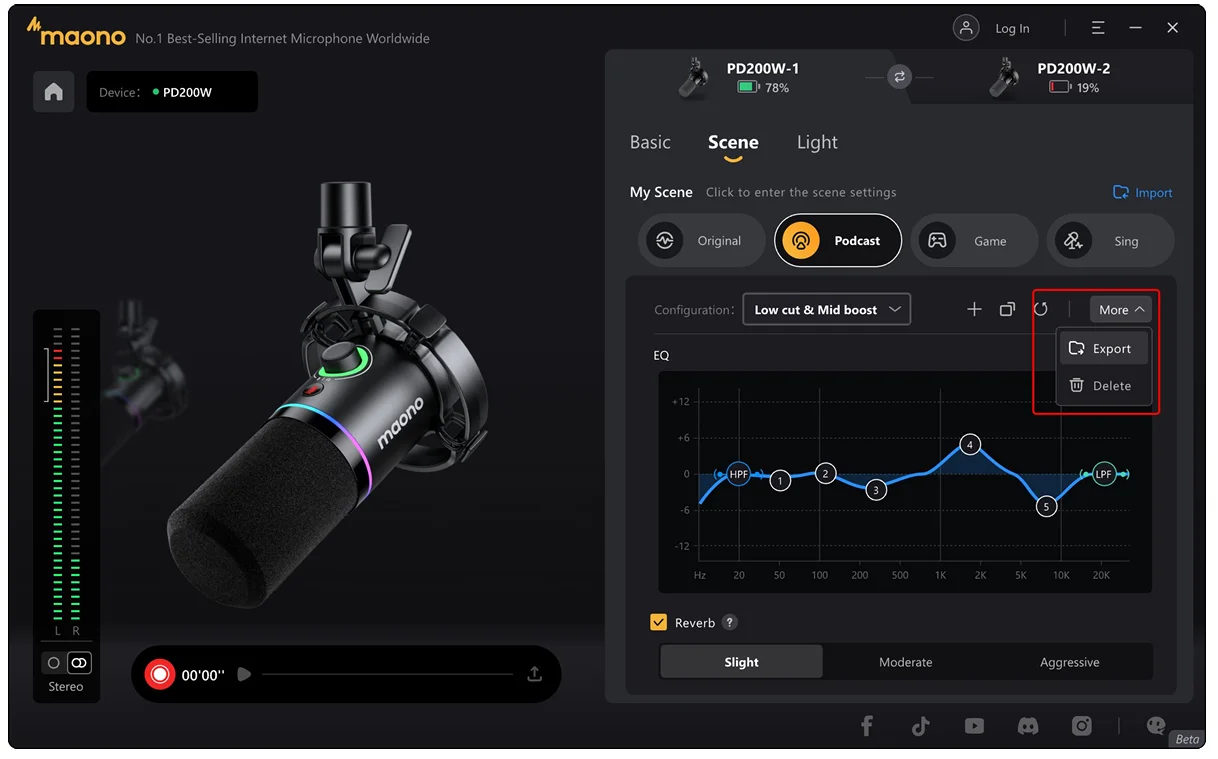 PD200W Hybrid Microphone 11