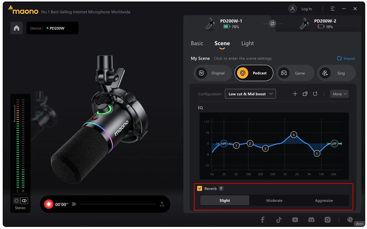 Maono PD200W Hybrid Microphone 15