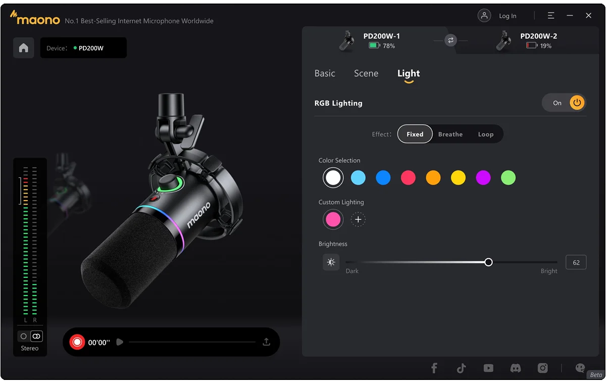 Maono PD200W Hybrid Microphone 16