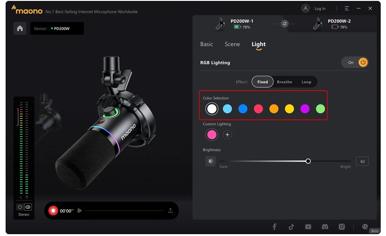 Maono PD200W Hybrid Microphone 18