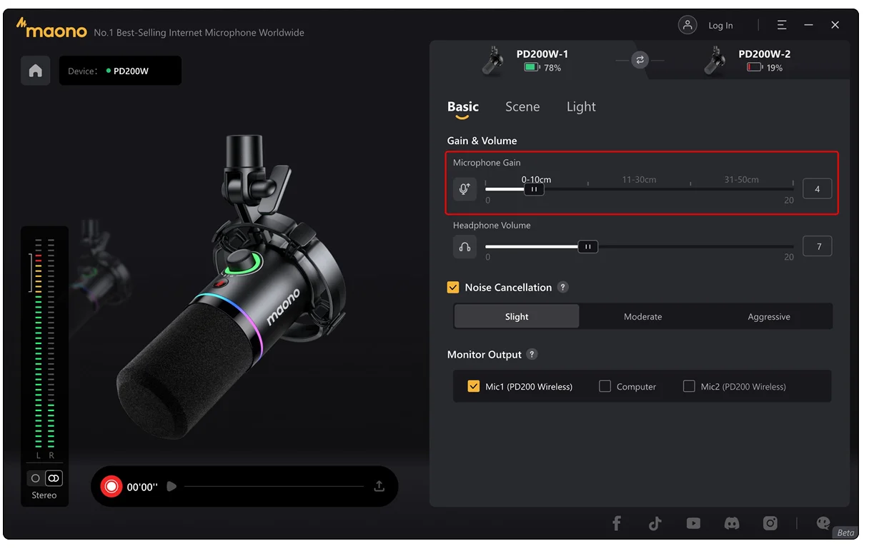 Maono PD200W Hybrid Microphone 2