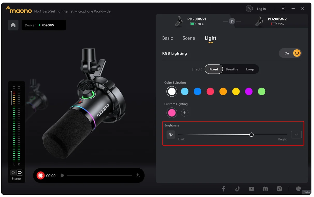 Maono PD200W Hybrid Microphone 20