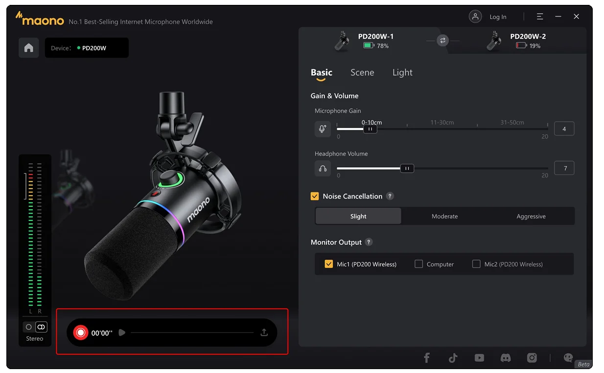 Maono PD200W Hybrid Microphone 21