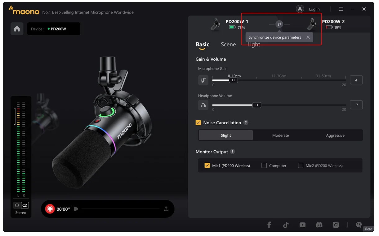 Maono PD200W Hybrid Microphone 23