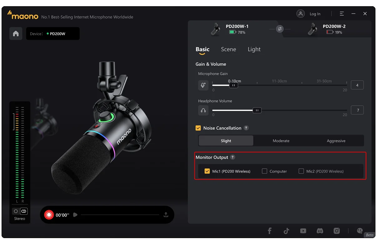 Maono PD200W Hybrid Microphone 5