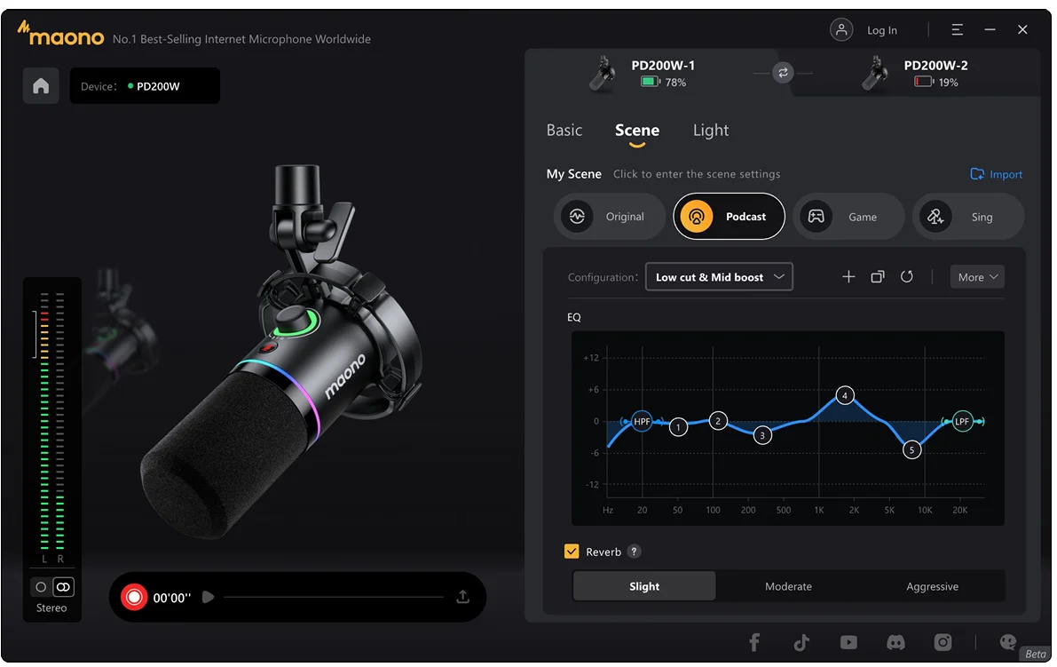 Maono PD200W Hybrid Microphone 7