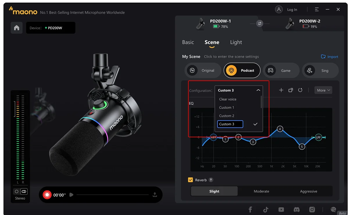 Maono PD200W Hybrid Microphone 8