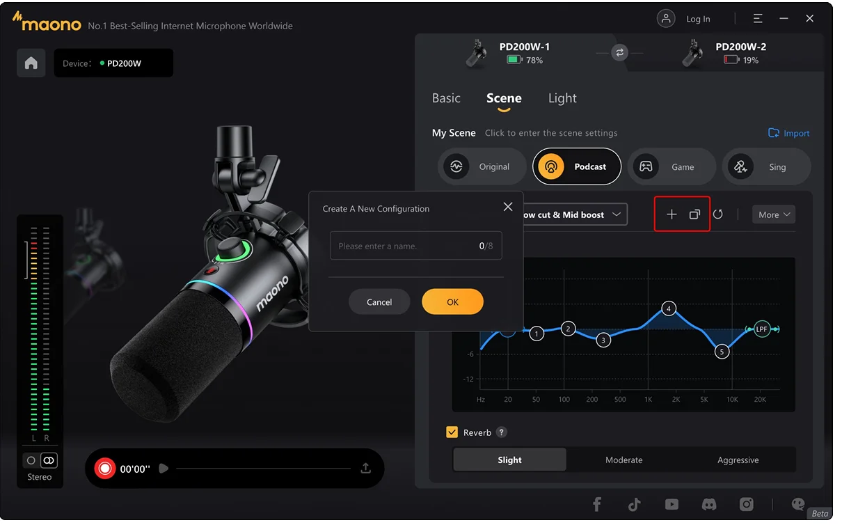 Maono PD200W Hybrid Microphone 9