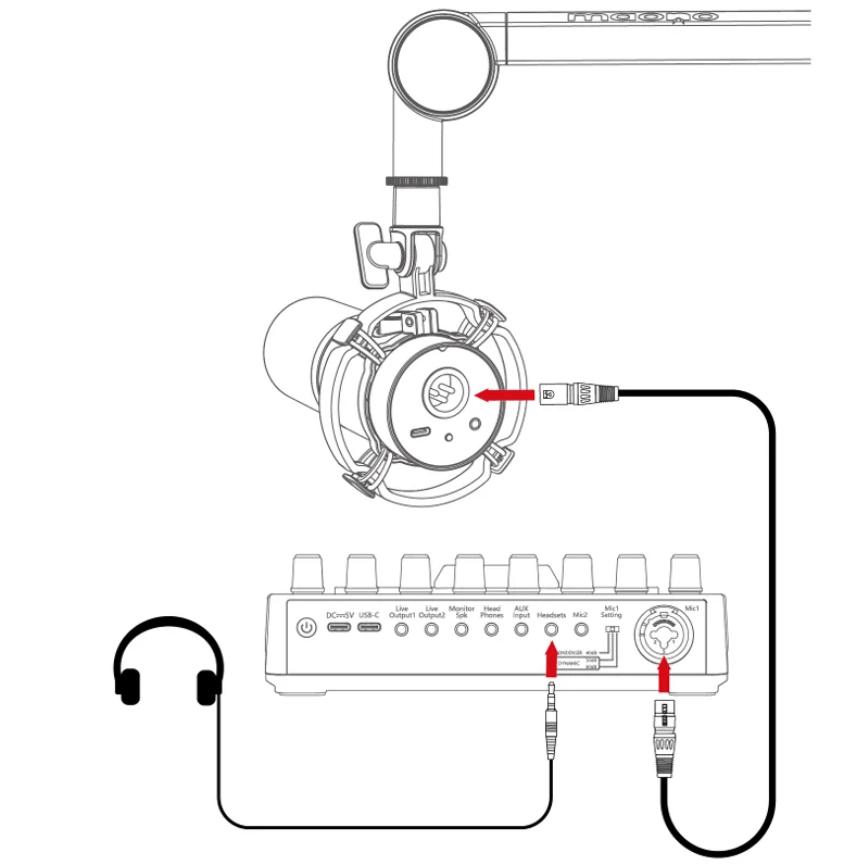 Maono PD200X Dynamic Microphone 12
