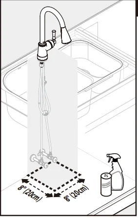 Moen 87912SRS Arc Pulldown Kitchen Faucet 9