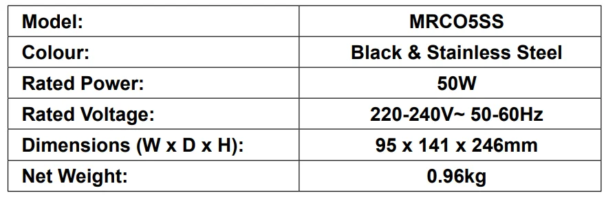 Morphy Richards MRCO5SS Electric Can Opener 1