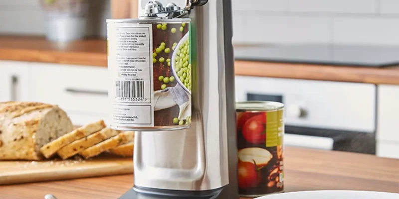 Morphy Richards MRCO5SS Electric Can Opener feat