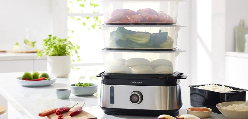 Morphy Richards MRFS3SS Digital Food Steamer feat