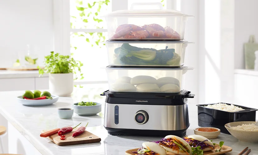 Morphy Richards MRFS3SS Digital Food Steamer feat