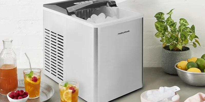 Morphy Richards MRICE12SS Compact Ice Maker feat