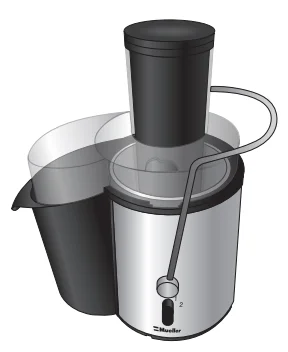 Mueller MLR010021N Ultra-Power Juicer 3