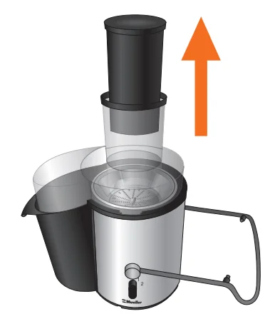 Mueller MLR010021N Ultra-Power Juicer 5