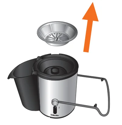 Mueller MLR010021N Ultra-Power Juicer 7