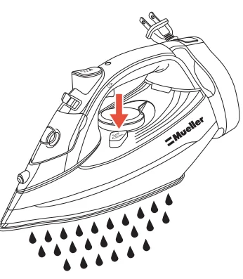 MuellerLiving MLR010002N Professional Grade Steam Iron User Manual MuellerLiving MLR010002N Professional Grade Steam Iron 10