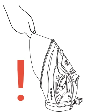 MuellerLiving MLR010002N Professional Grade Steam Iron User Manual MuellerLiving MLR010002N Professional Grade Steam Iron 2